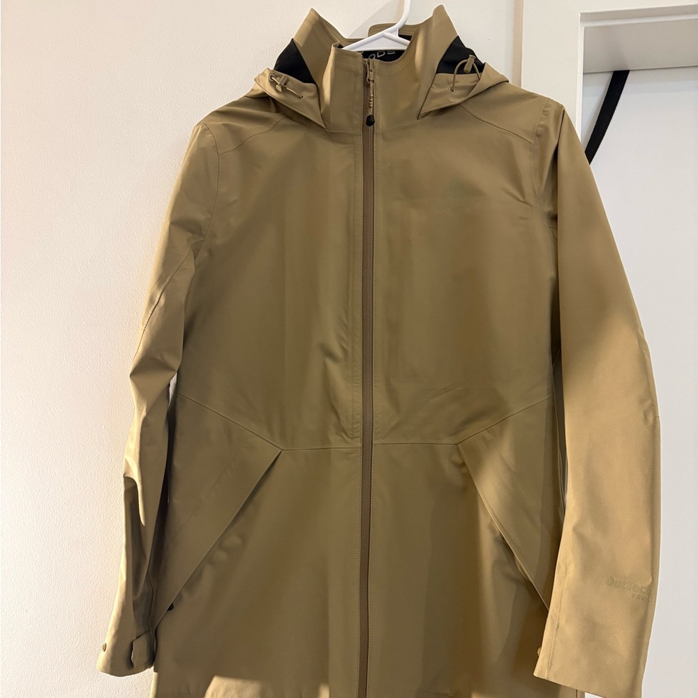 Olive Green Hooded Waterproof Jacket